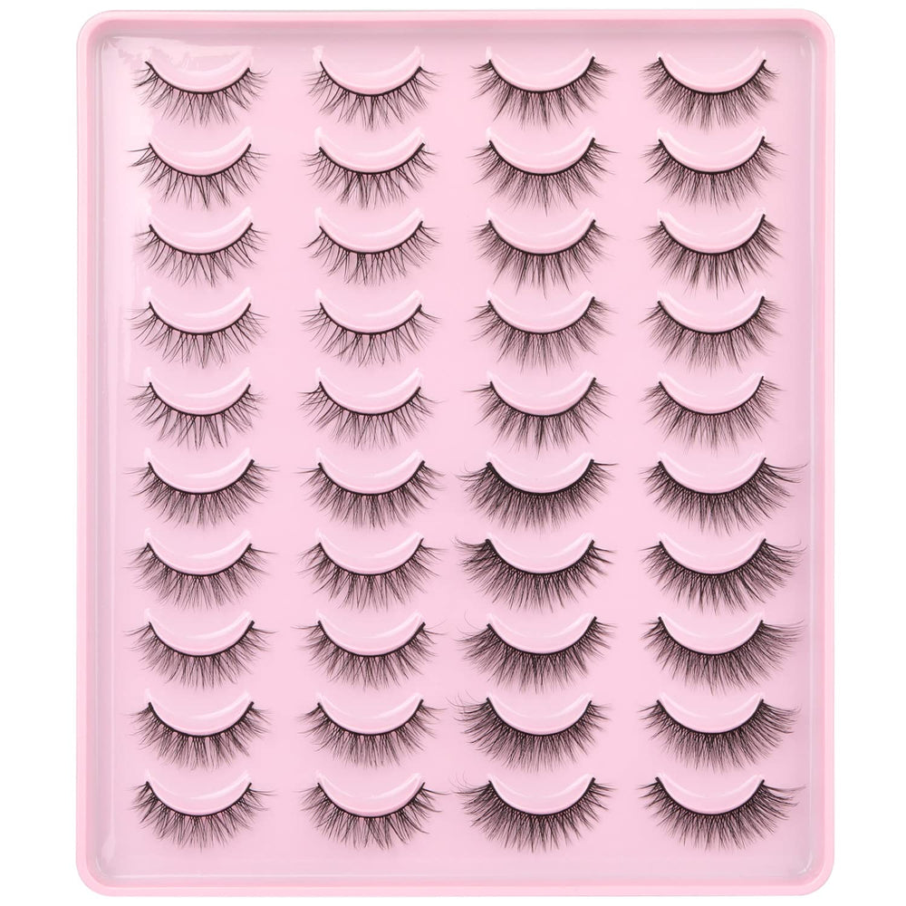 Kiromiro false eyelashes natural look 4 styles for daytime to nightwear