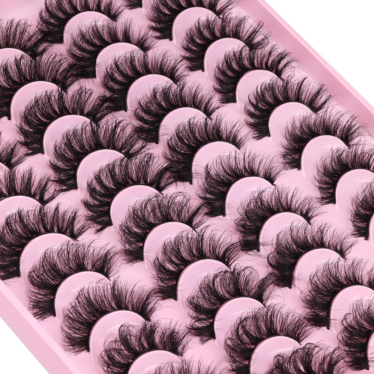 Kiromiro mink lashes wispy 20mm for lightweight drama.