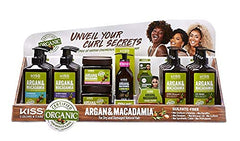 Argan and Macadamia oils present with non-greasy feel.