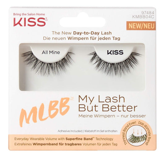 KISS Kiss My Lash But Better All Mine Pack 6: ultrathin band for comfortable daily lash volume