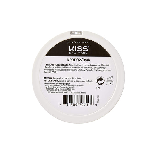 KISS NEW YORK Pro Touch Glow & Bronze poudre corps pour bronzer lumineux et uniforme.