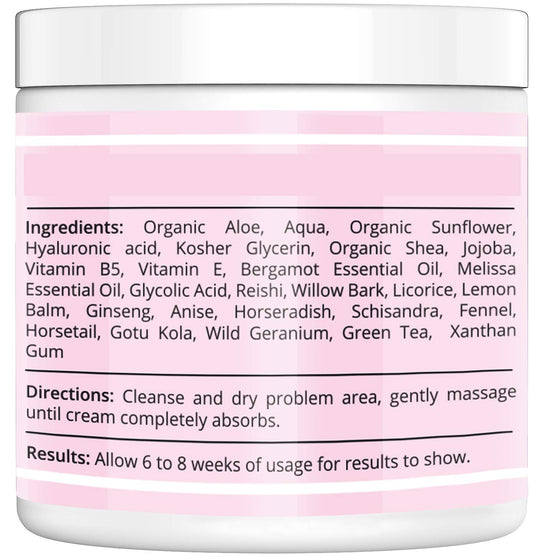 Kiss Red E dark spot corrector cream texture ready for daily facial use