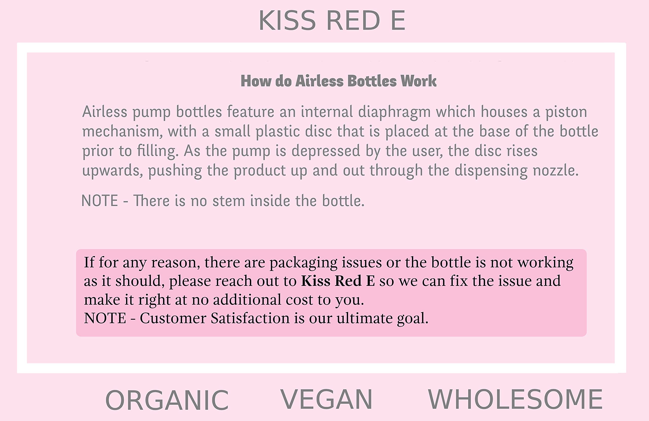 Kiss Red E 1 oz eye cream jar on shelf