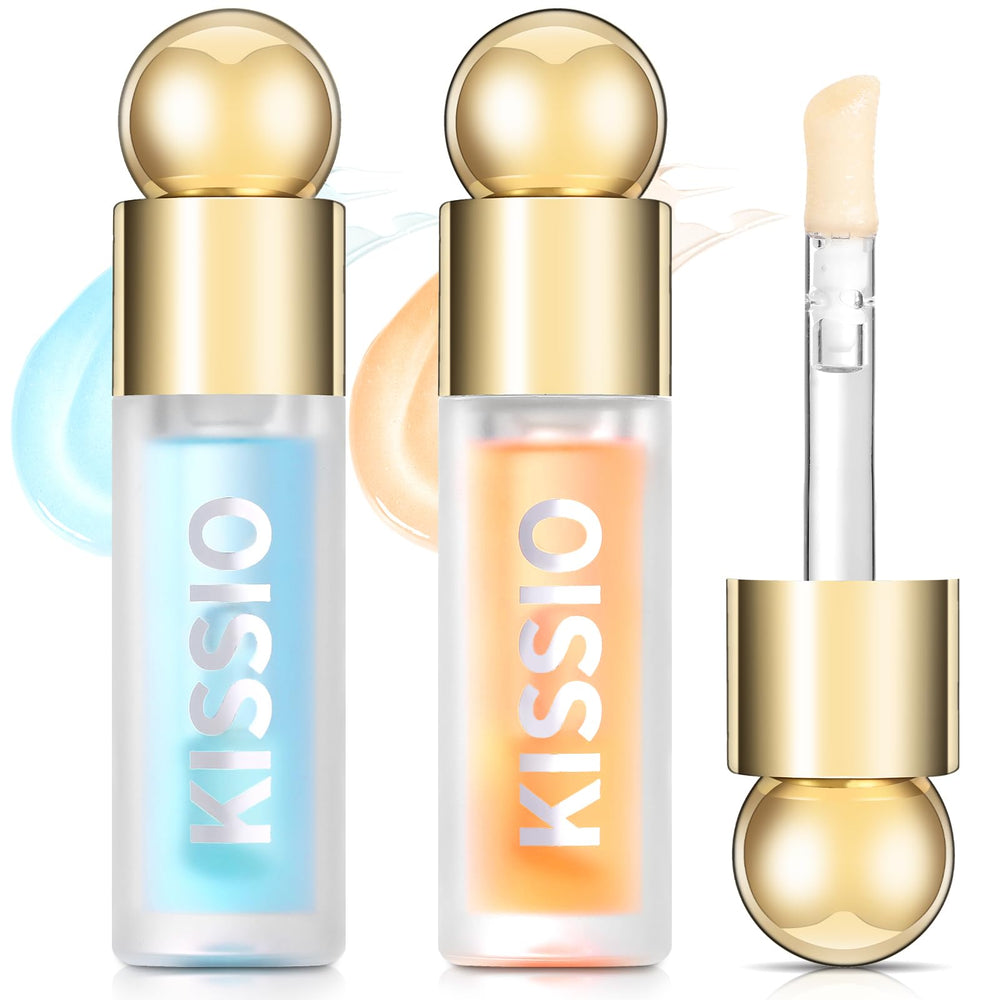 KISSIO day ginger serum lip gloss for daytime plump and smooth lips