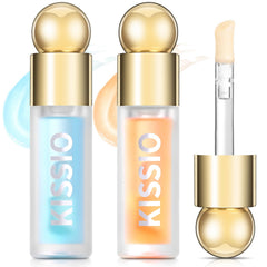 KISSIO day ginger serum lip gloss for daytime plump and smooth lips