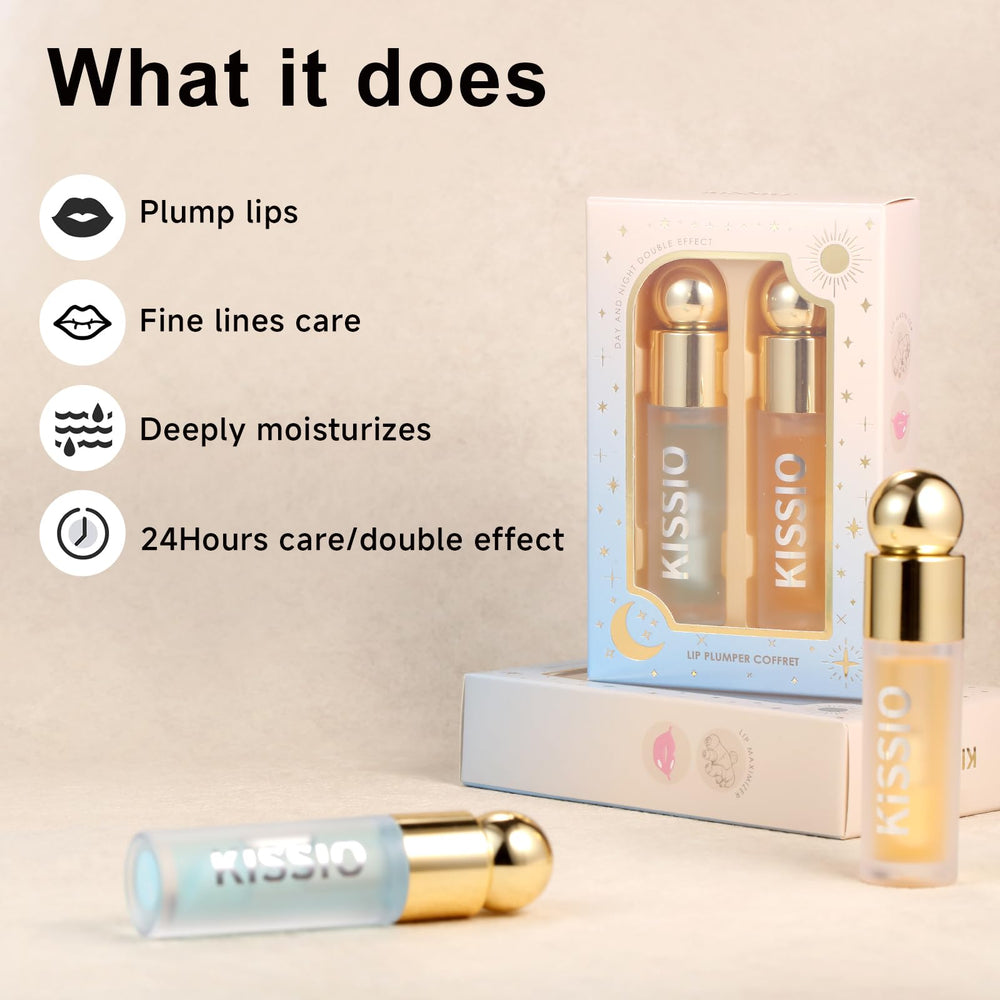 KISSIO Ginger plumper gloss delivers a tingling plump sensation