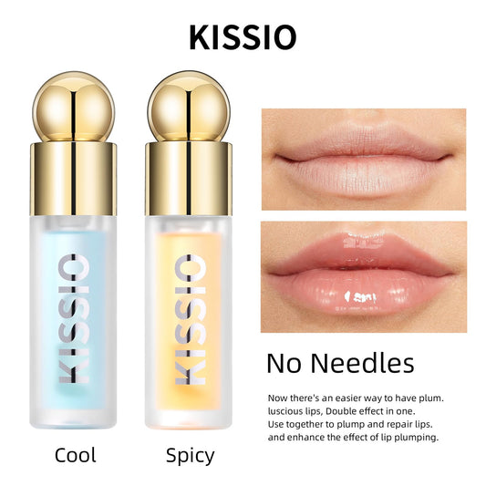 KISSIO night peppermint serum lip care for overnight moisture