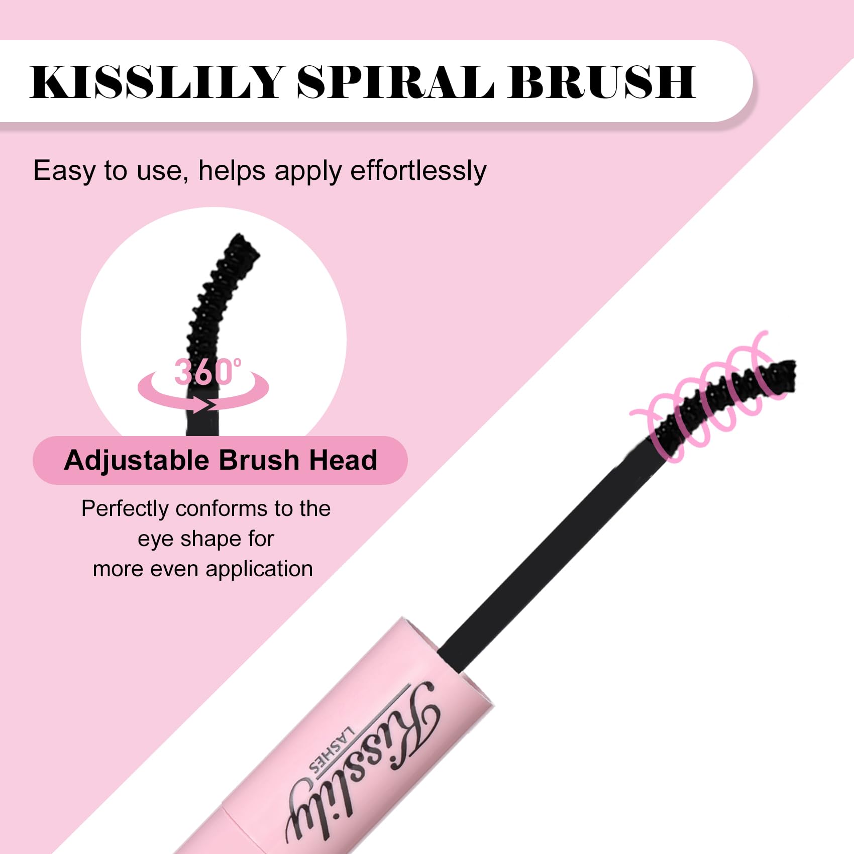 Kisslily easy removal with makeup remover to dissolve adhesive.