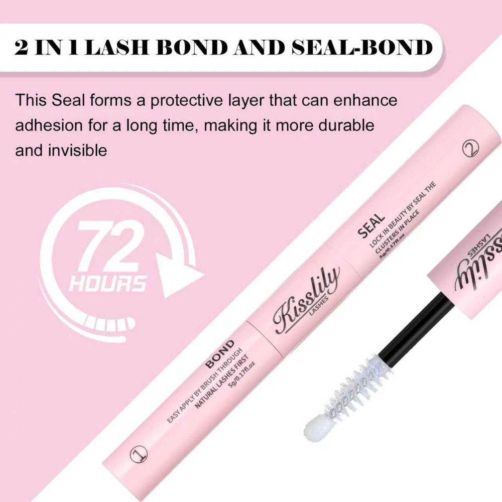 Kisslily spiral brush applies evenly for easy use