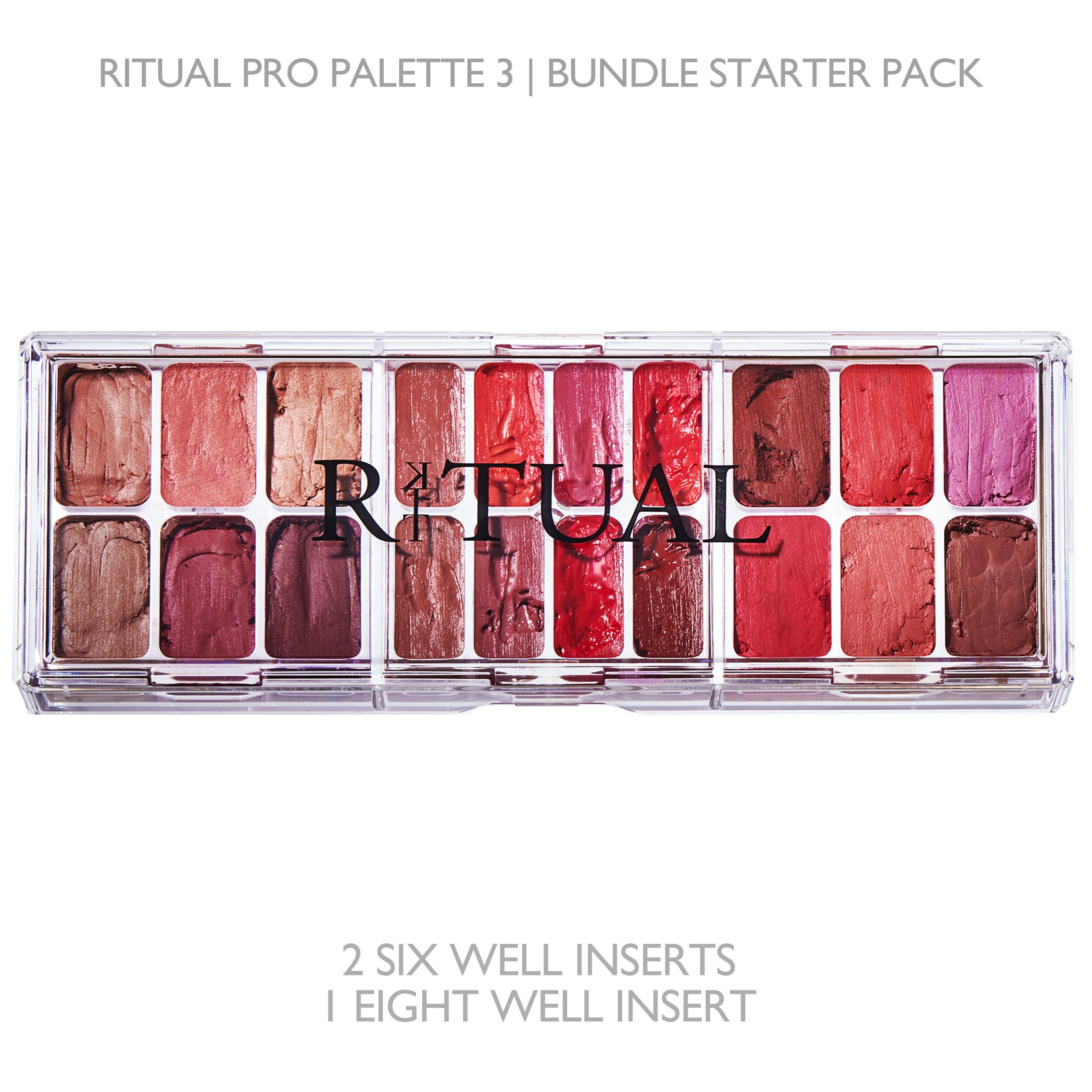 KIT RITUAL case with label protection keeps contents organized.
