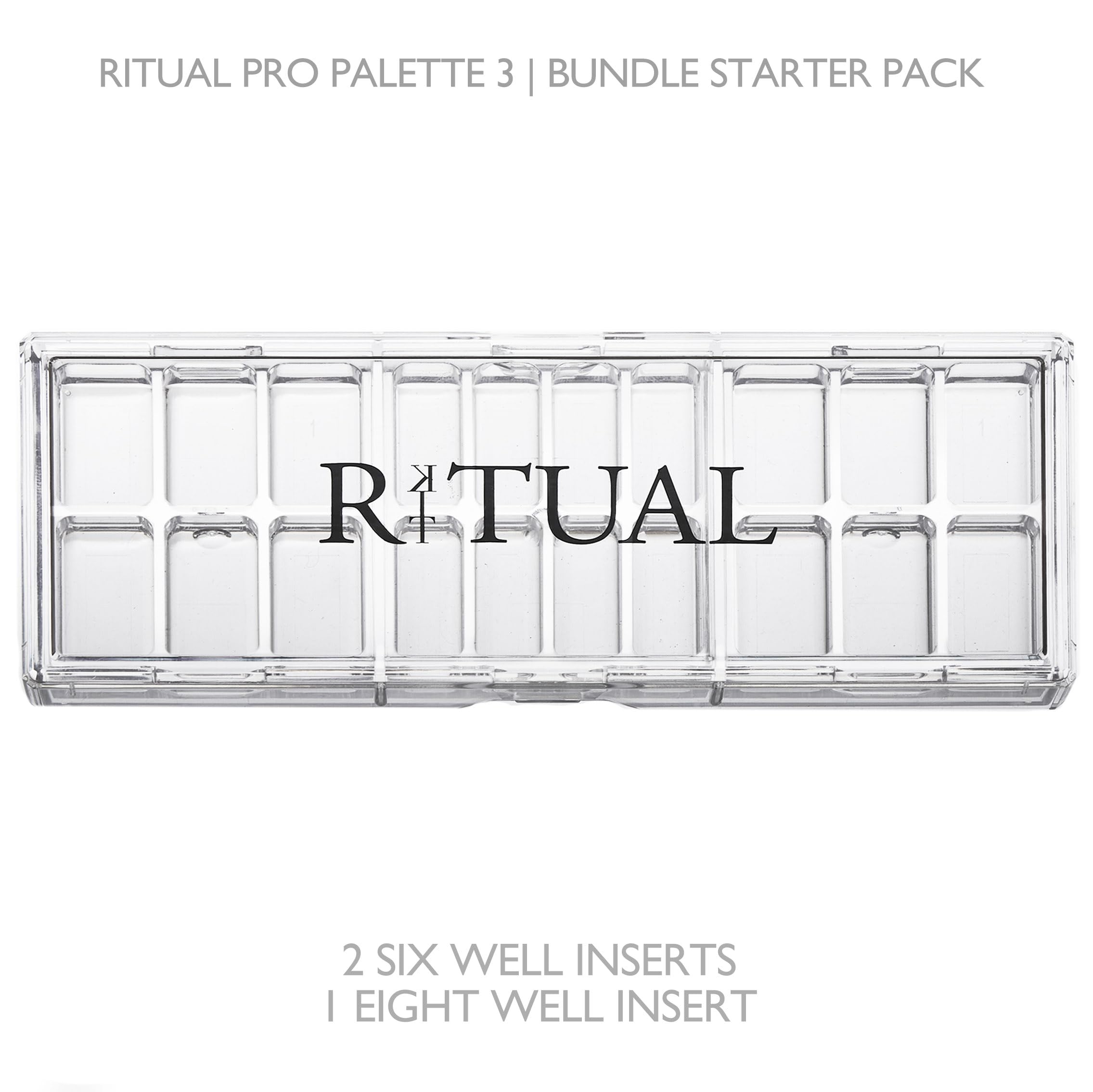 KIT RITUAL modular inserts with six and eight wells for flexibility.