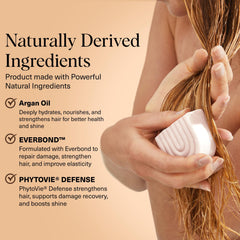 Kitsch Argan Oil Conditioner Bar provides silky softness without weighing hair down.