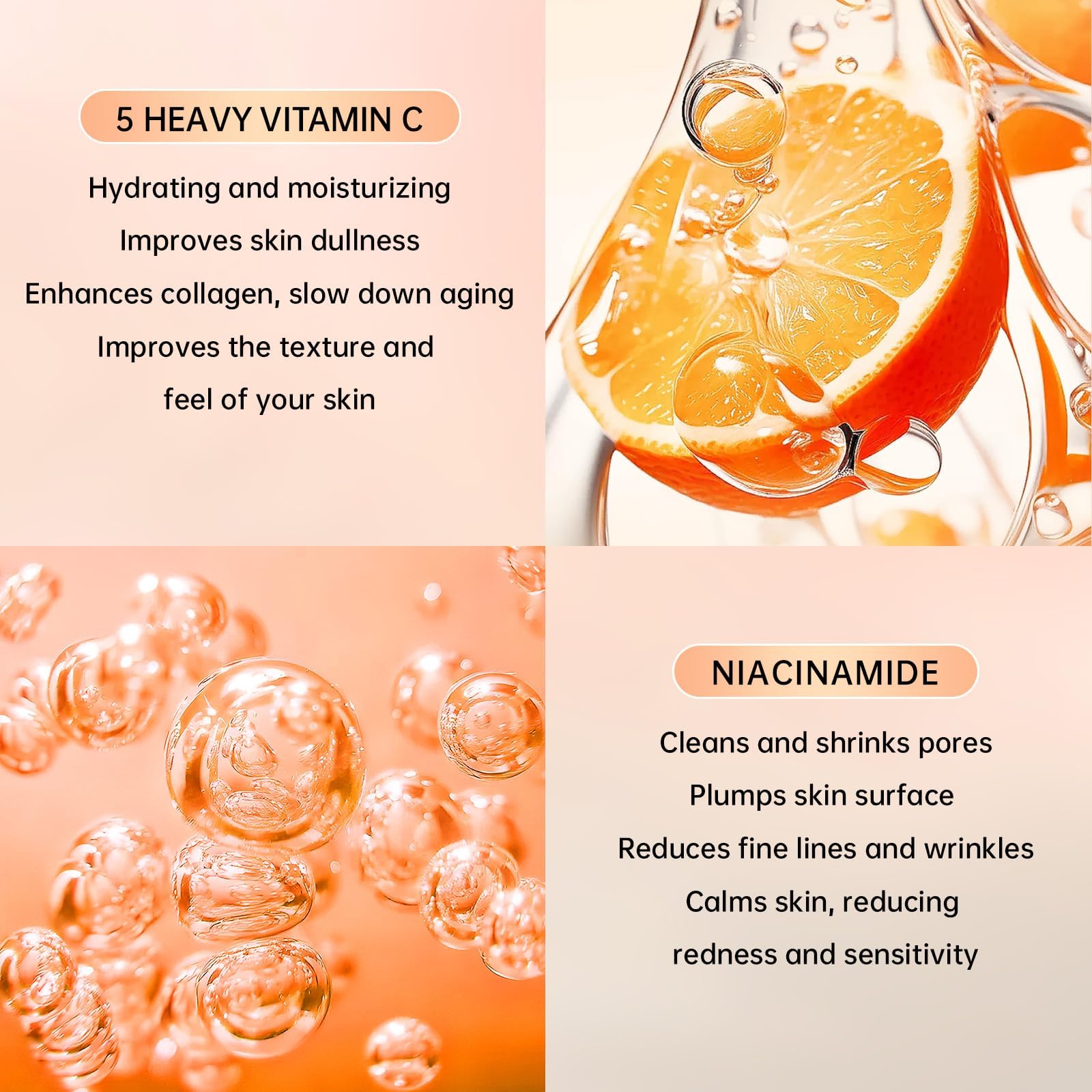 KIUORET Vitamin C eye cream jar for under-eye hydration