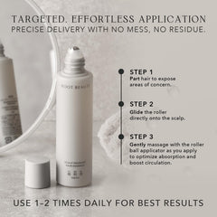 KIWABI Root Beaute lightweight texture ready for daily use without residue