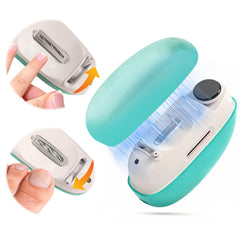 Kiwtreby Electric Nail Clipper with adjustable opening for safe baby nails