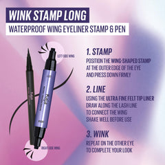 KAJA double-ended stamp and pen designed for seamless wing creation.