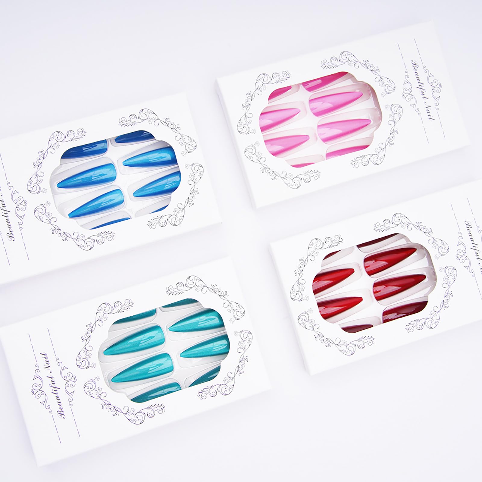 KKUUOO simple application steps for quick at-home manicure.