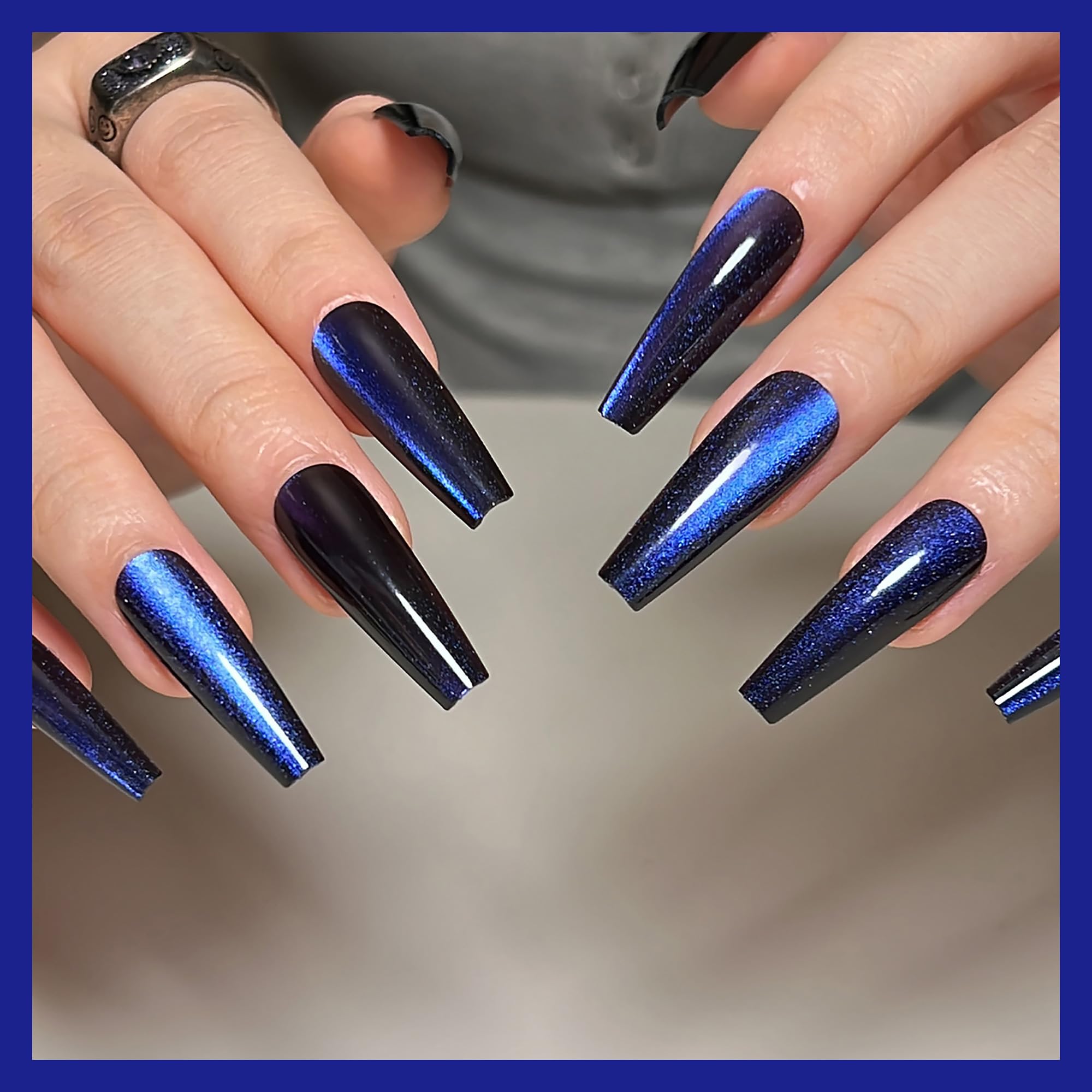 KKUUOO full-cover press-on nails ready for quick salon-like results at home