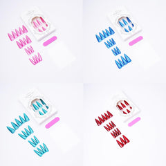 KKUUOO 96-piece press-on nail set for versatile style options.