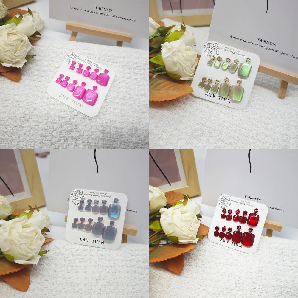 KKUUOO step-by-step application visuals simplify DIY nail upgrades.