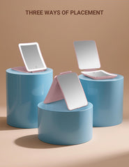 klarh travel-friendly design fits in a bag for on-the-go touch-ups.