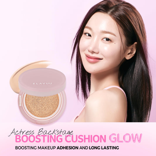 KLAVUU Glow Puff shows a 5-layer structure for even foundation distribution.