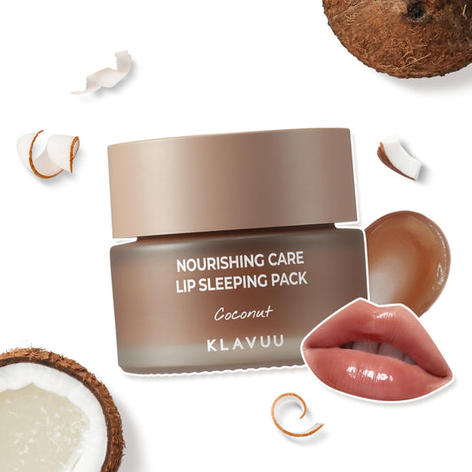 Klavuu Lip Mask Sleeping Pack jar delivers rich overnight hydration for lips