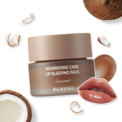 Klavuu Lip Mask Sleeping Pack jar delivers rich overnight hydration for lips