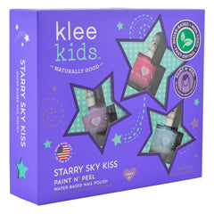 Klee Naturals Austin bottle with bold blue shade for playful designs