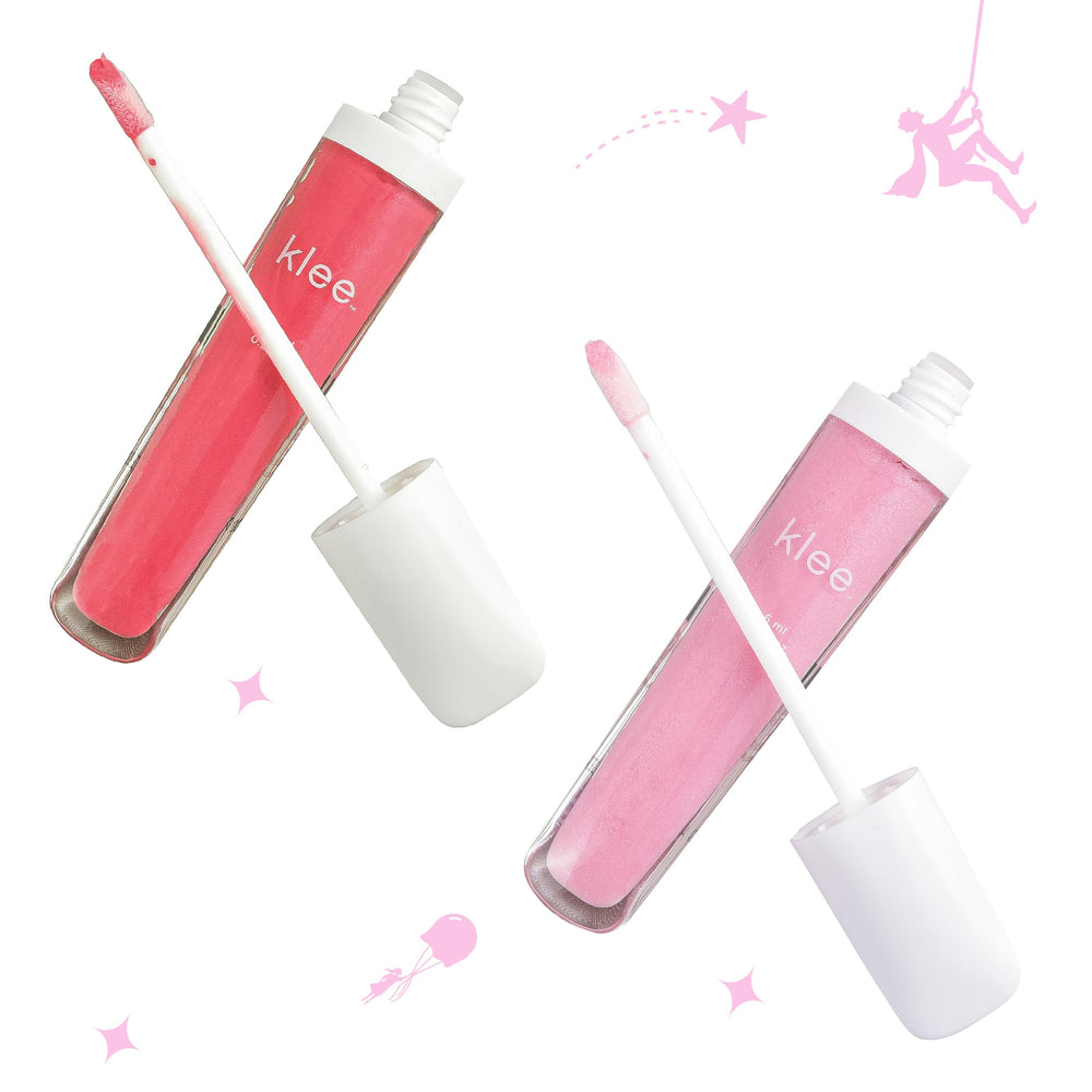 Klee Naturals LunaStar Vail Tempo gloss tube with fruity flavor and shine.