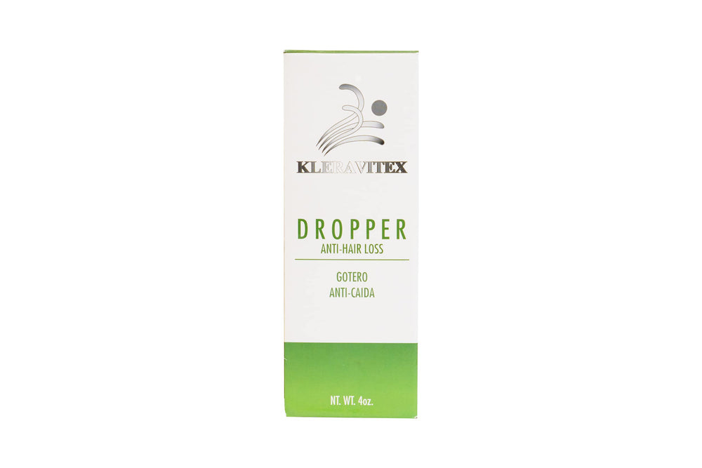 Kleravitex packaging and bottle for premium hair care routine.