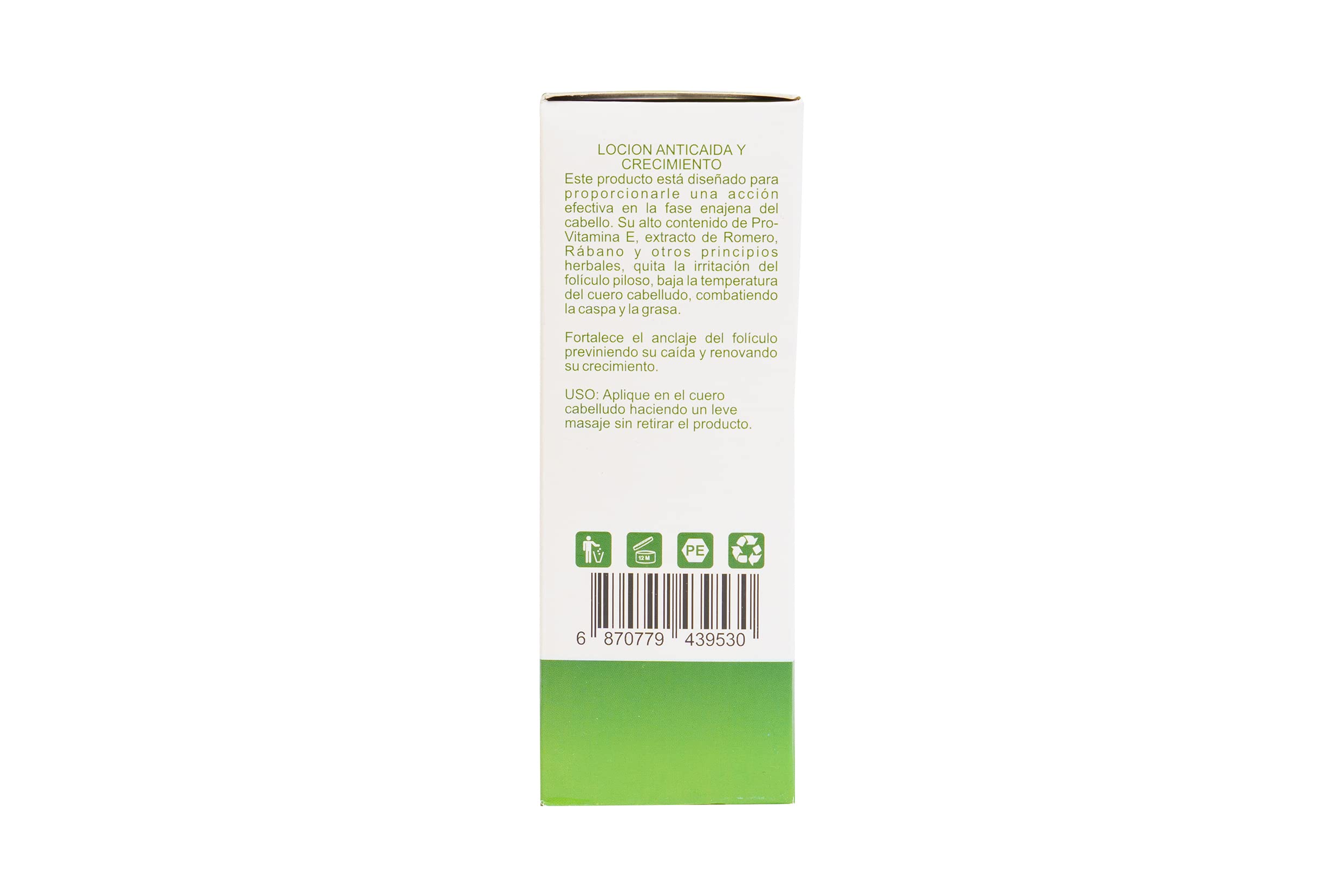 Applying Kleravitex serum to the scalp for targeted nourishment.