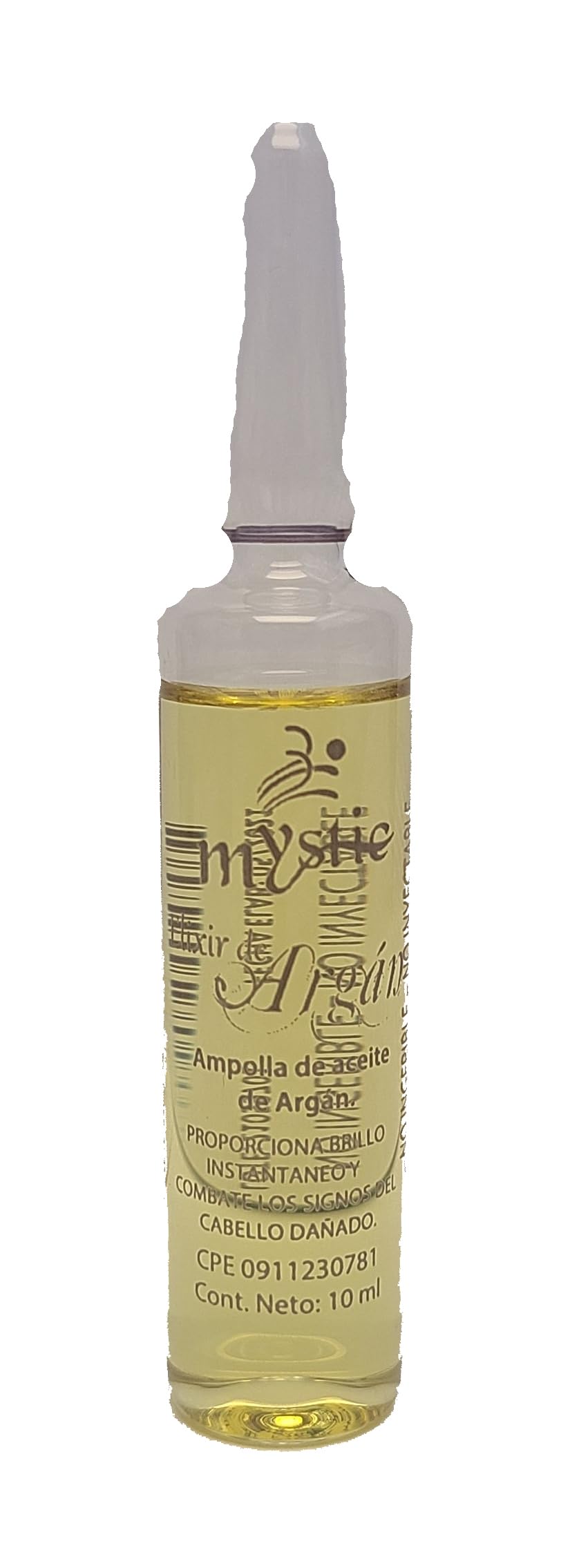 Kleravitex Mystic Argan Oil Ampoule in styled hair with frizz control and smooth finish.
