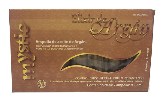Kleravitex Mystic Argan Oil Ampoule pack shot highlighting hydration and premium packaging.