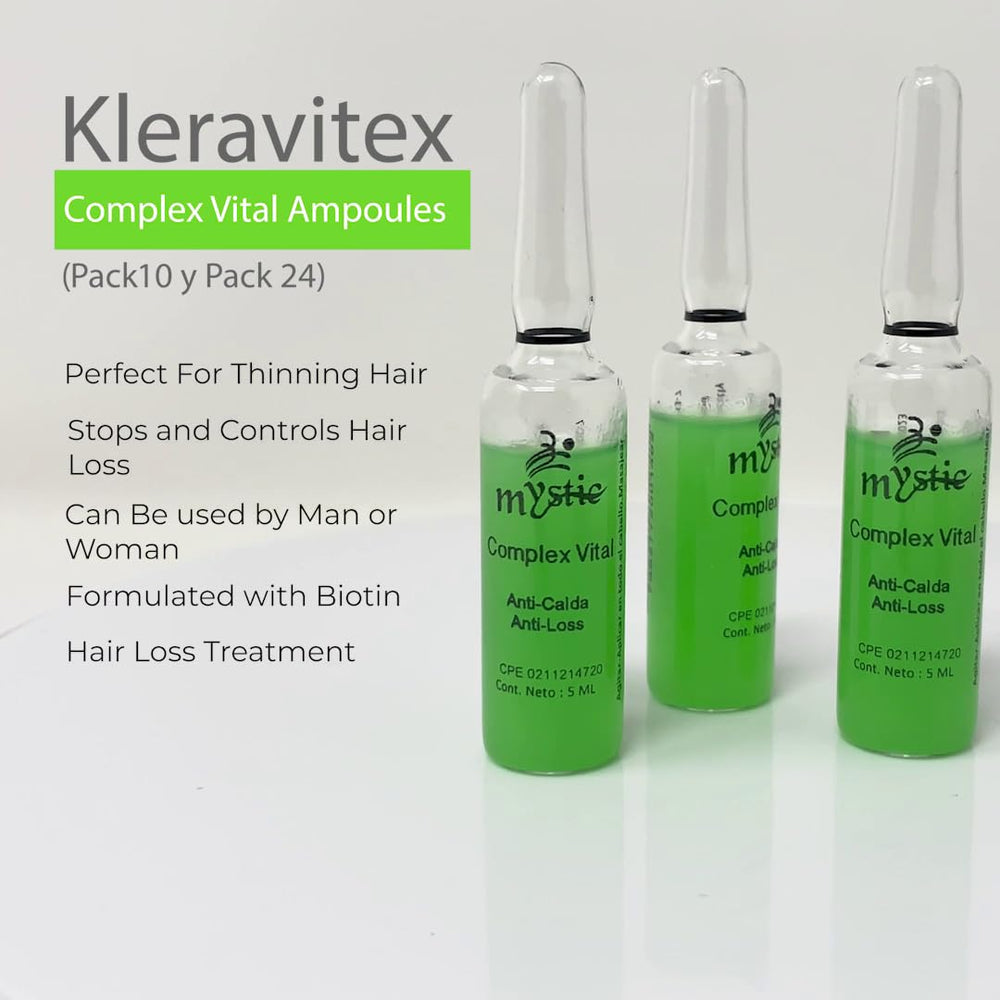 Kleravitex Mystic Complex packaging box for home use.
