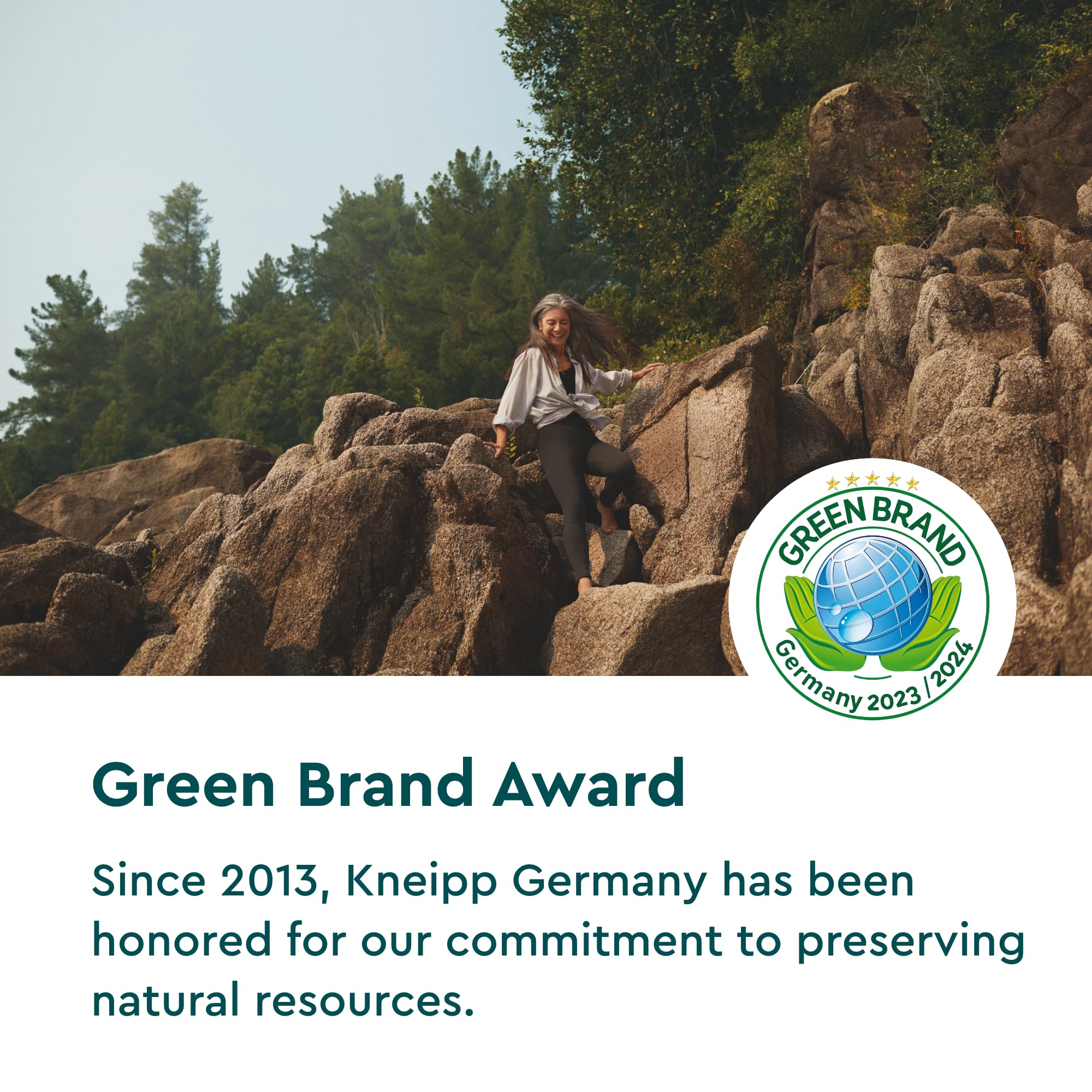 Kneipp 13.5 fl oz bottle offers up to eight baths for convenience.