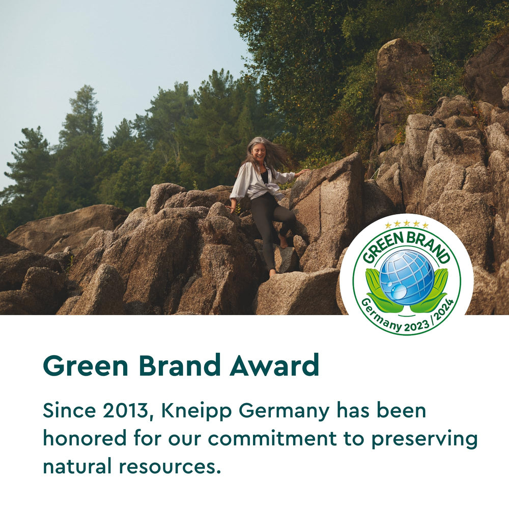Kneipp 13.5 fl oz bottle offers up to eight baths for convenience.