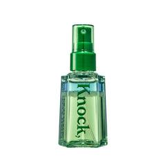 Knock Shaking Serum Mist shake-to-wake action delivers quick hydration on the go.