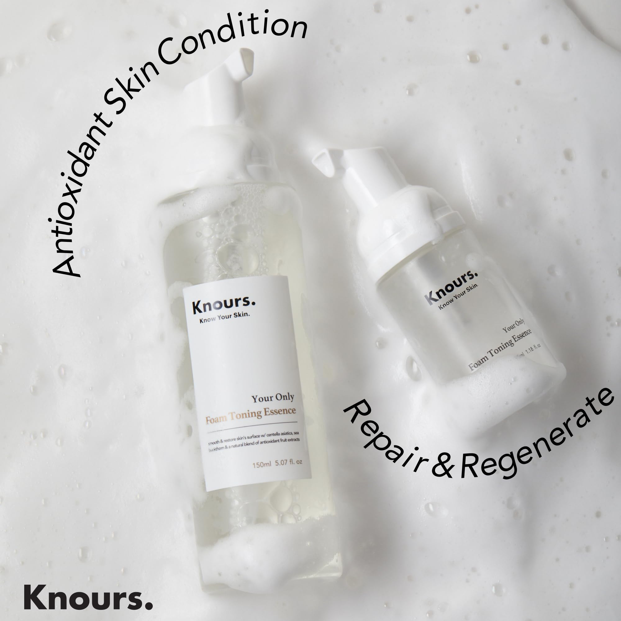Knours centella asiatica ingredient visual illustrating soothing botanical in the formula.