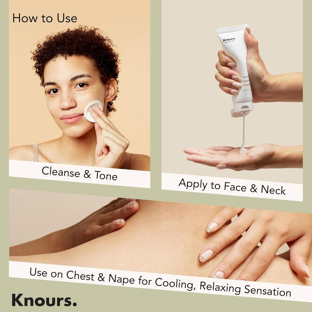Knours ceramide NP hydration closeup communicates barrier-supporting moisture and calm.