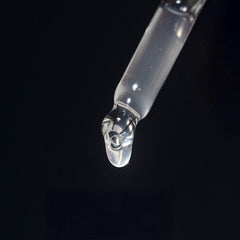 Knours PDRN Rice serum on skin delivering dewy, nourished look after use.