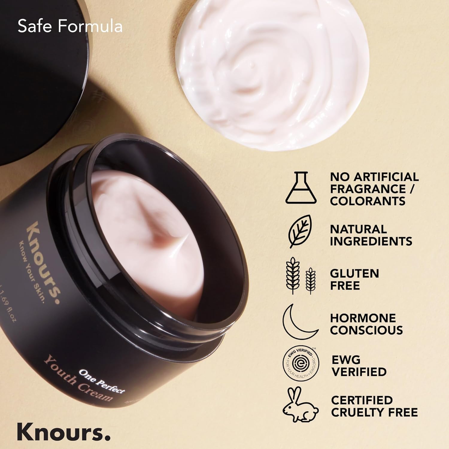 Knours Niacinamide supporting skin barrier and texture improvement