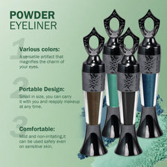 KOAVDMT Versatile kohl eyeliner powder enabling eyeliner, shadow, and brows