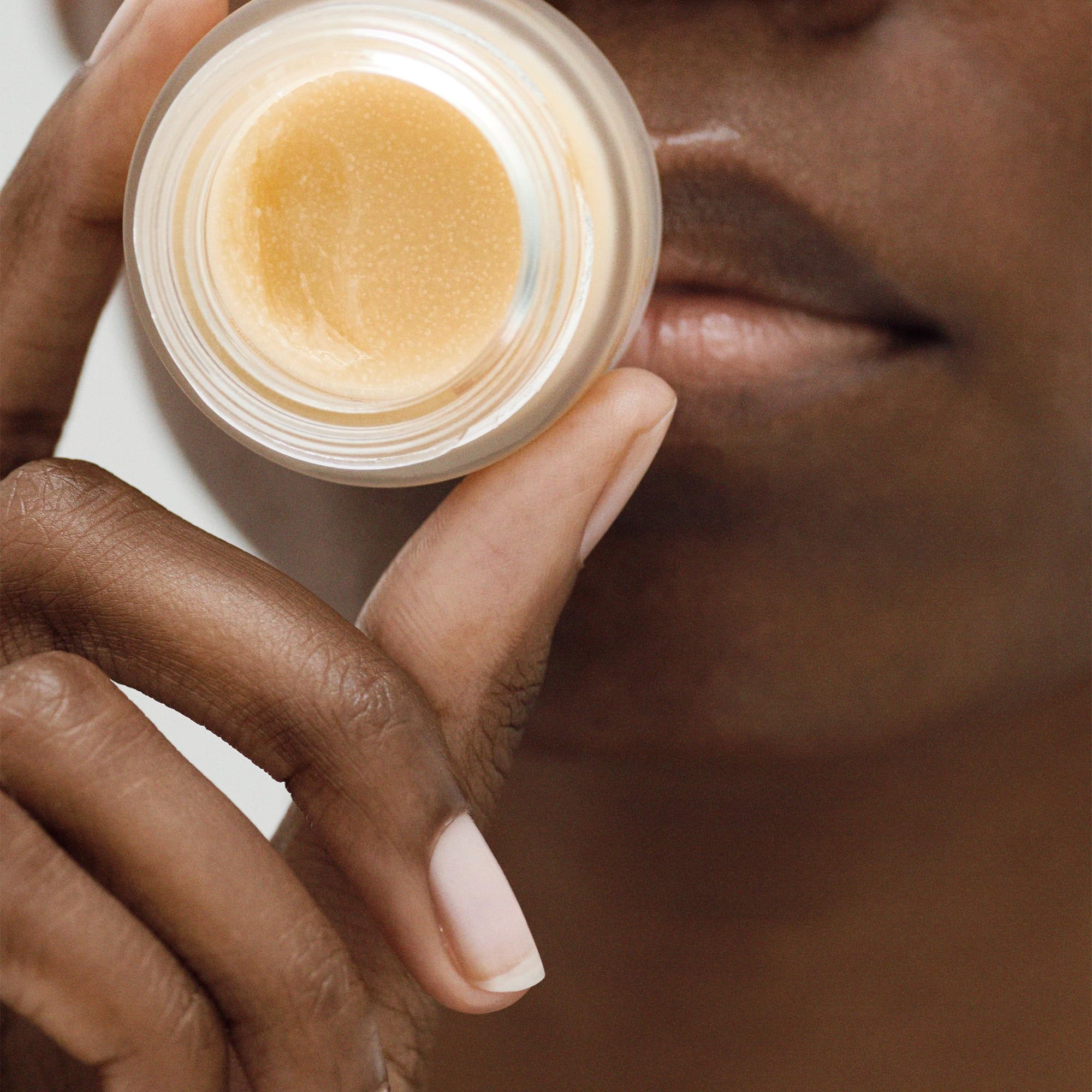 KOBA Feeling Myself Lip Balm adds delicate shimmer and scent.