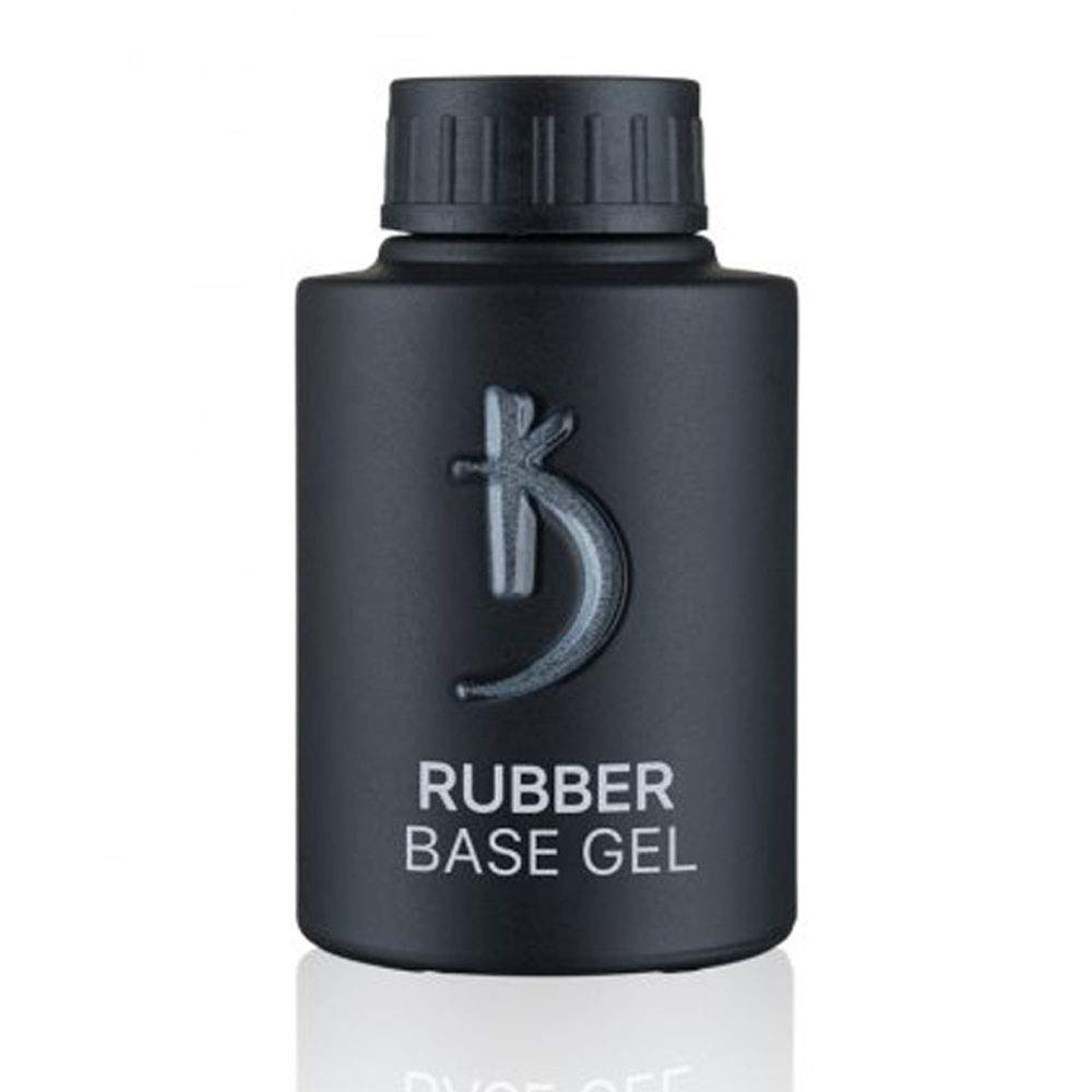 KODI Rubber Base Gel 35ml bottle for smooth, even coating.