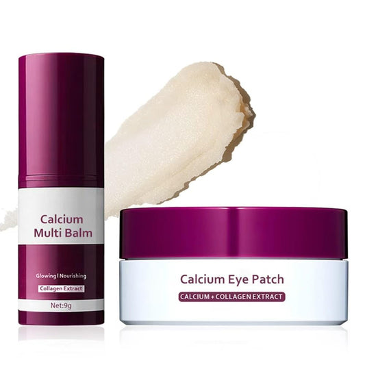 KOEC Calcium Volume Eye Patch close-up; soothing hydration for tired eye area.