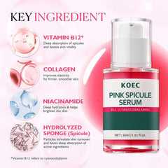 KOEC Face application step captures a gentle soothing routine for sensitive skin.