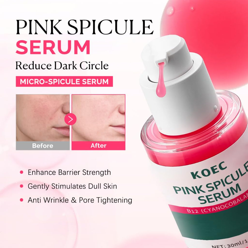 KOEC Picotonic Glowing Ampoule shot illustrates brightening potential.