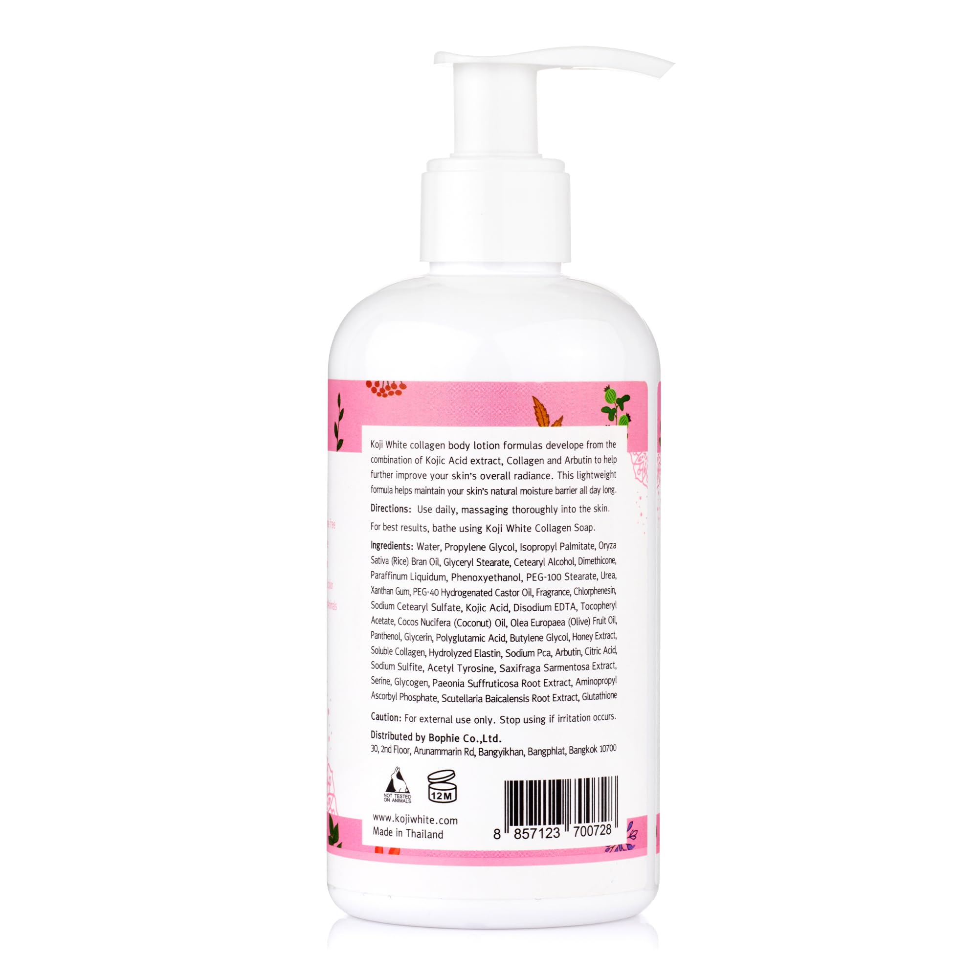 Koji White vegan formula label emphasizes cruelty-free care