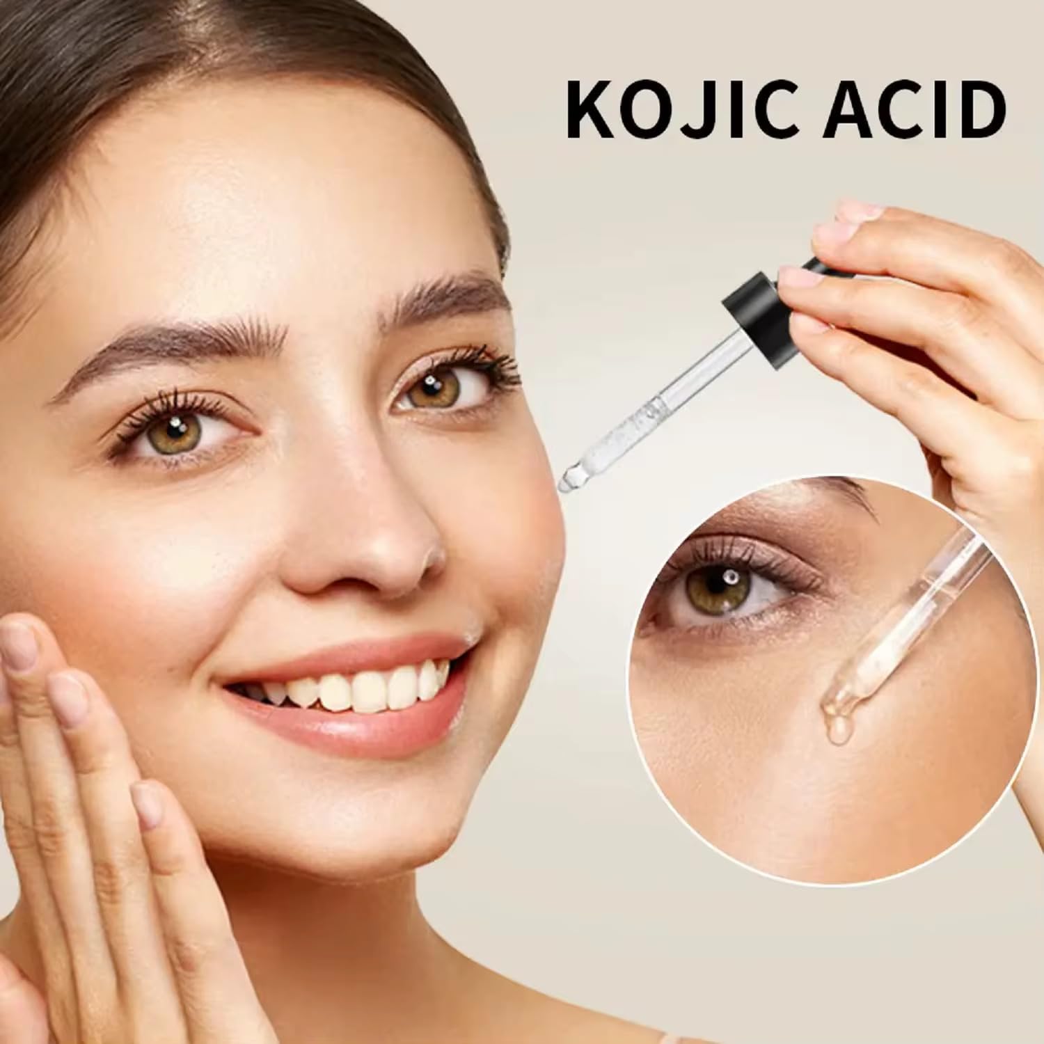 Kojic Acid Essence Serum offers easy daily-use droplets for simple skincare routines.